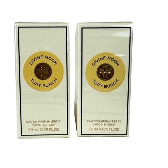 Tory Burch NWB (Set of 2) Essence of Dreams Divine Moon Parfum 7.5 ml/.25oz Each - Picture 2 of 10